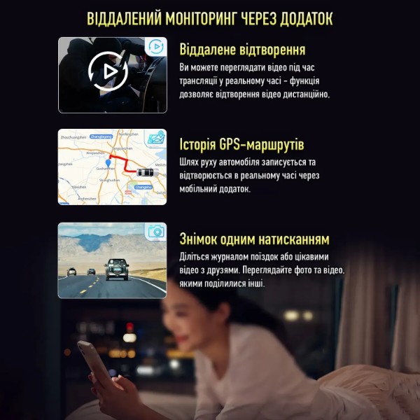 Фото - Відеореєстратор INSPIRE 2К TF128Гб (S800)